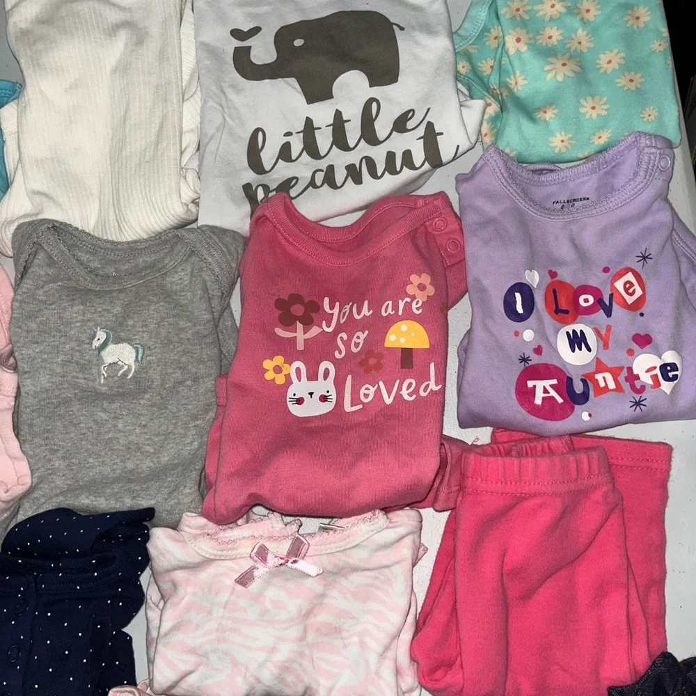Bundle of 28 Fall / Winter Girls Clothes